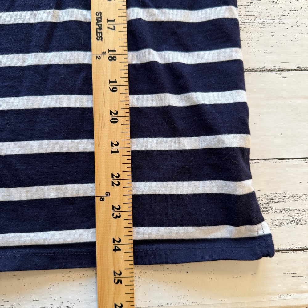 GAP Women's Striped V Neck T Shirt XL - Picture 3 of 9